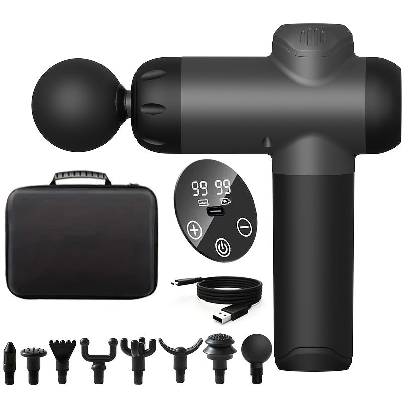 Massage Gun outlet with 8 Attachments