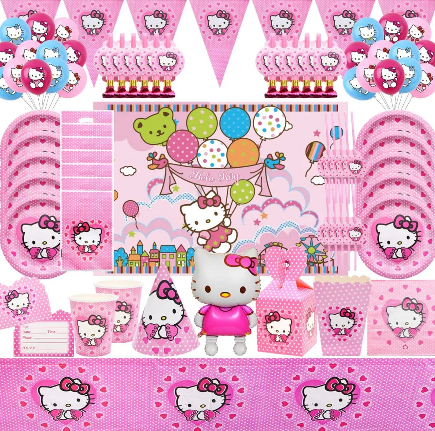 Hello Kitty Birthday Party Decorations