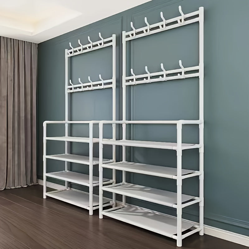 Multi-layer Shoe and Hat Rack Assembly - Keep Your Entryway Organised - Cyprus