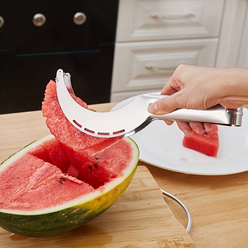 Creative Watermelon Cutter - Stainless Steel Fruit Divider - Kitchen Gadget - Cyprus