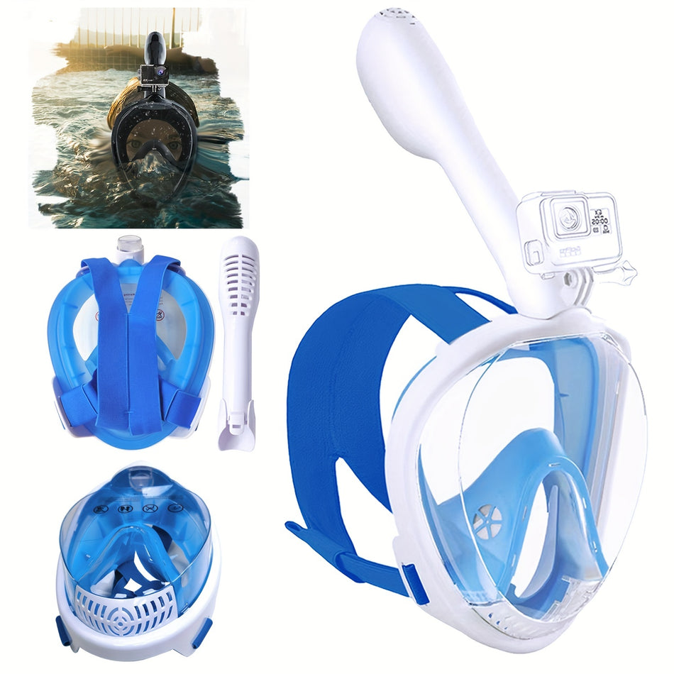 Y3 Full Face Snorkeling & Diving Mask - Explore the Underwater World with Clarity - Cyprus