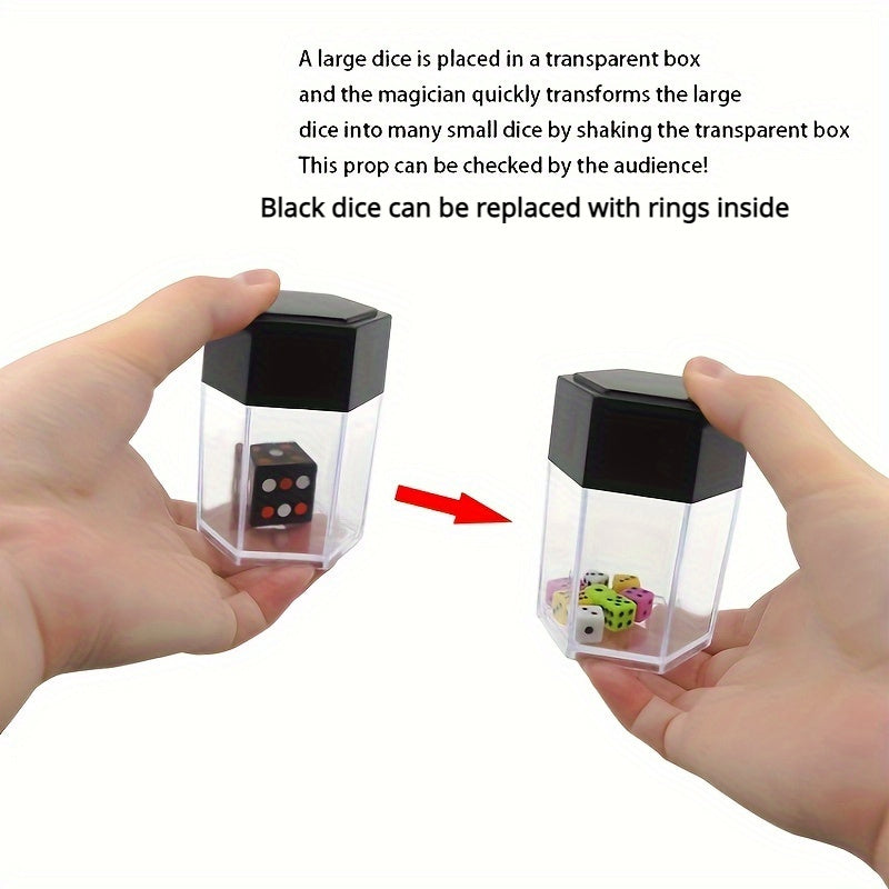 Explosive Dice Illusion Magic Kit - Transforming Multiplying Dice Trick for Enthusiasts - Cyprus