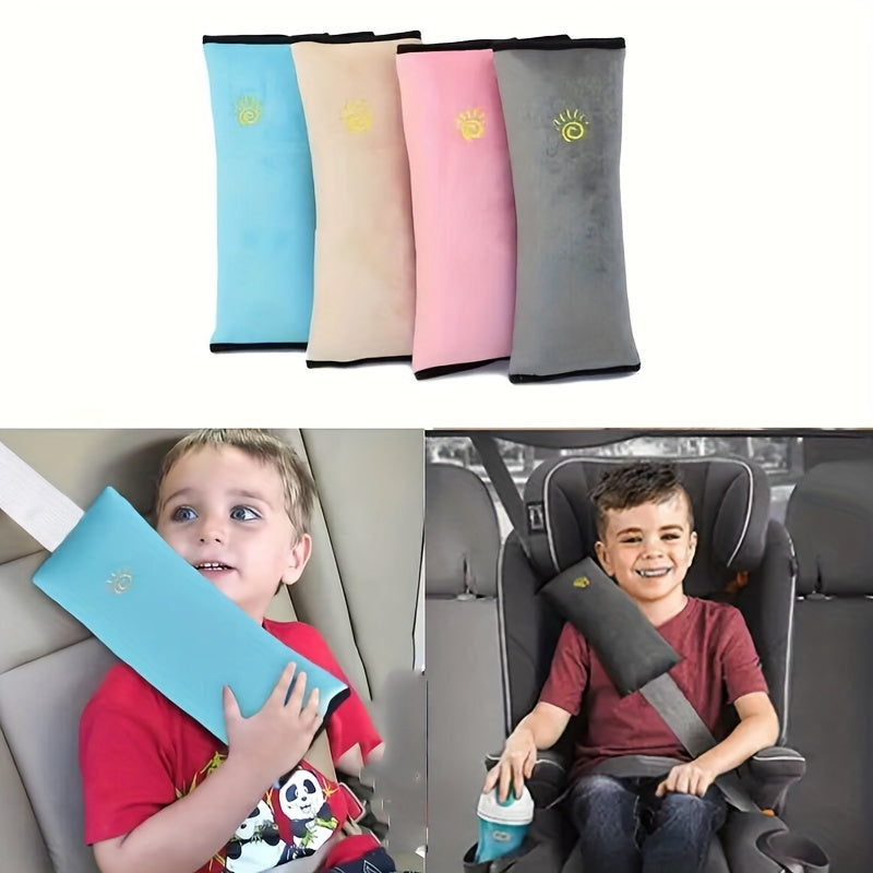 Children Baby Safety Seat Belt Pillow Car Belt Plush Cushion Vehicle Shoulder Protection 🎁