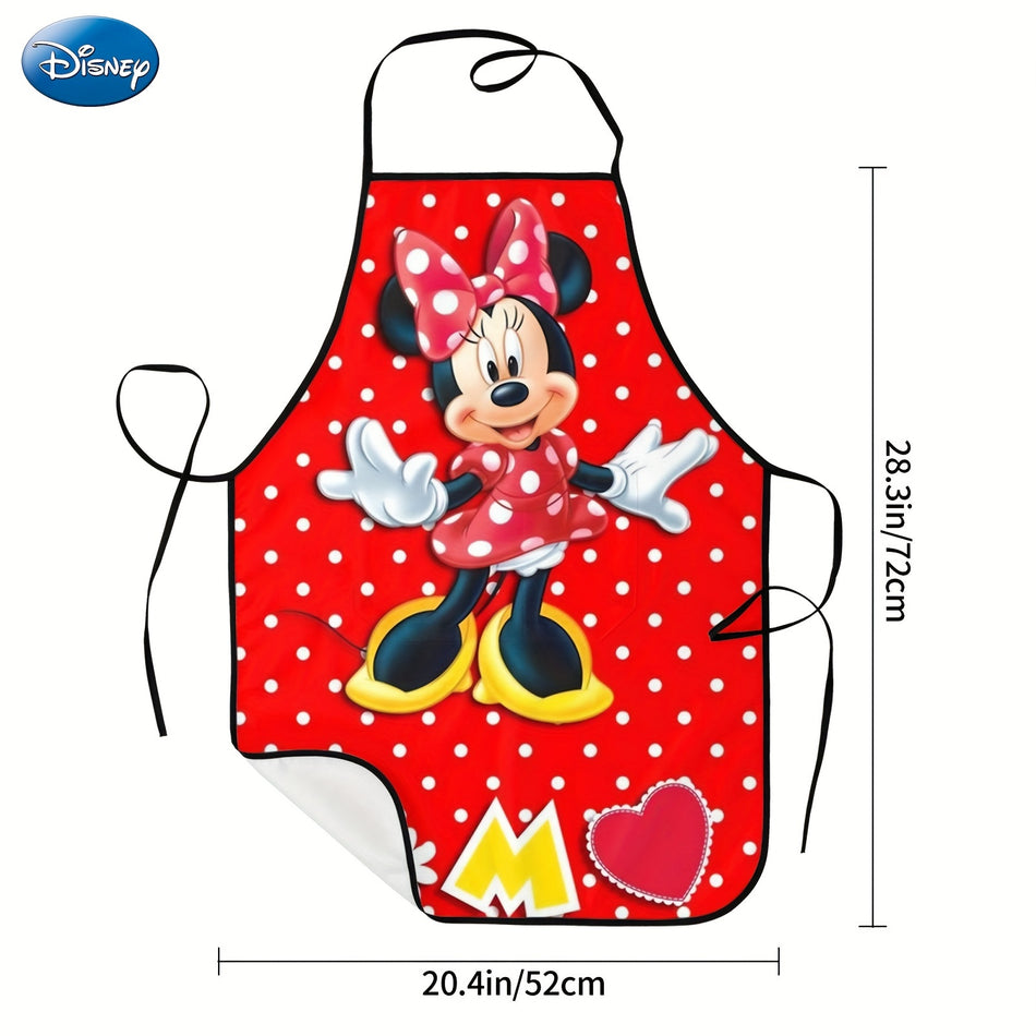 Minnie Mouse Unisex Apron With Pockets - Ideal for Cooking, Baking & BBQs - Cyprus