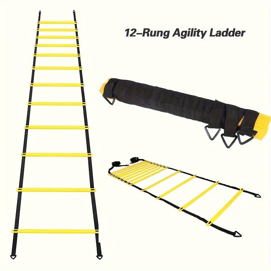 Agility Training Kit with Ladder, Cones, Resistance Band & Jump Rope - Cyprus