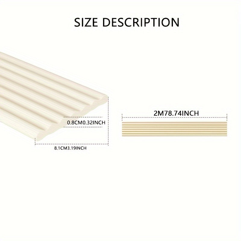 2m Safety Anti-collision Strips for Kids | Table Corner Protective Strips | Nitrile Foam | Ages 3-6 | Gift 🎁