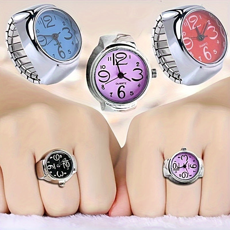 Y2K Punk Fashion Tandy Quartz Ring Watch για μοναδικό στυλ