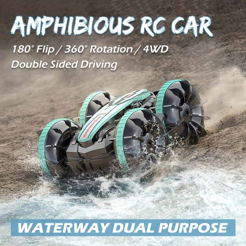 Kelaton Water and Land Dual-use RC Car - 180° Flip, 360° Rotation, Four-wheel Drive - Cyprus