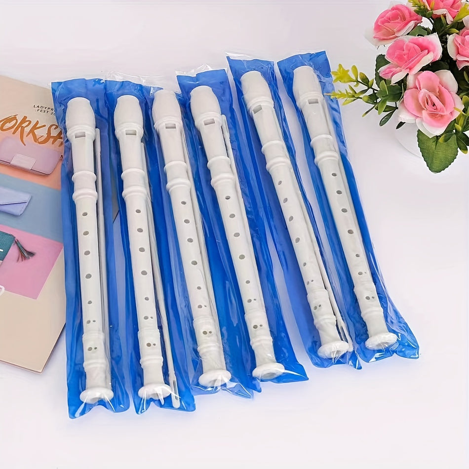 1pc Plastic Flute With Eight Holes, Educational Supplies, Music Equipment That Can Meet Different Music Needs (with Multiple Color Options) Eid Al-Adha Mubarak