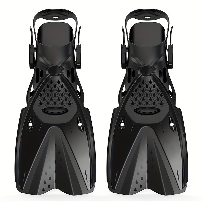 Adjustable Open Heel Snorkel Fins for Men and Women - Cyprus