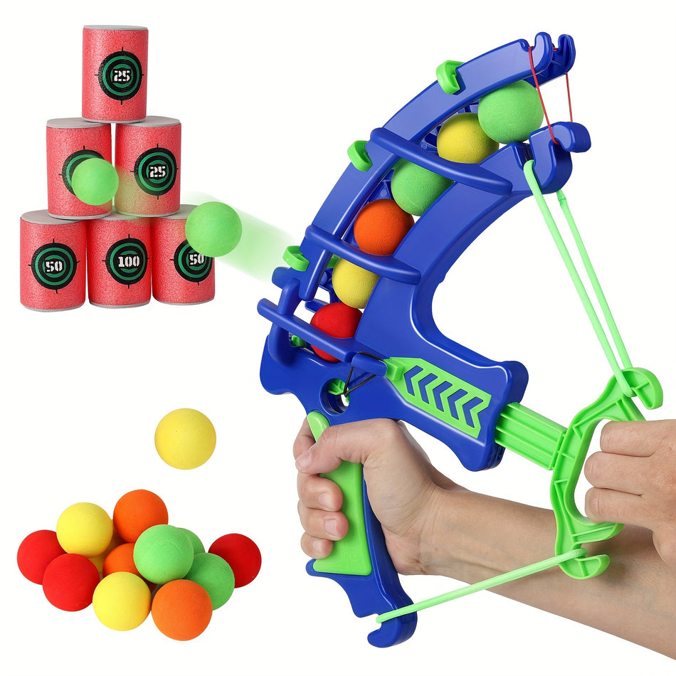 Soft Bullet Shooting Target Toy Set - Fun Learning Game for Kids 3-6 Years Old - Cyprus