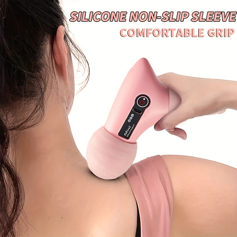 Mini Massage Gun - Handheld Deep Tissue Percussion Massager - Portable Muscle Relaxation Tool - Valentine's Day Gift - Cyprus