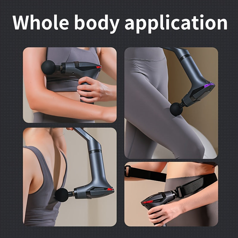 Modular Stretch Strap Fascia Gun - Multi-functional Body Massager - Father's Day Gift - Cyprus