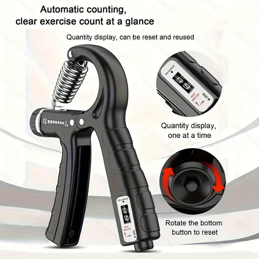 Adjustable Grip Strengthener for Finger Rehabilitation & Arm Muscle Exercise - Cyprus