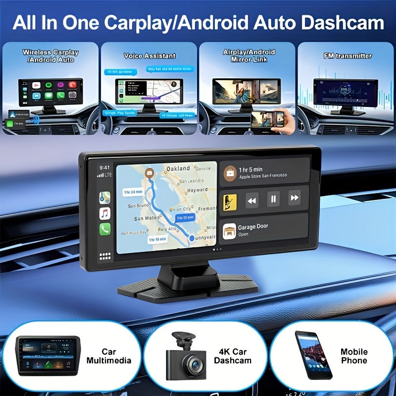 Сенсорный экран CarPlay & Android Auto Multimedia Recorder - Кипр