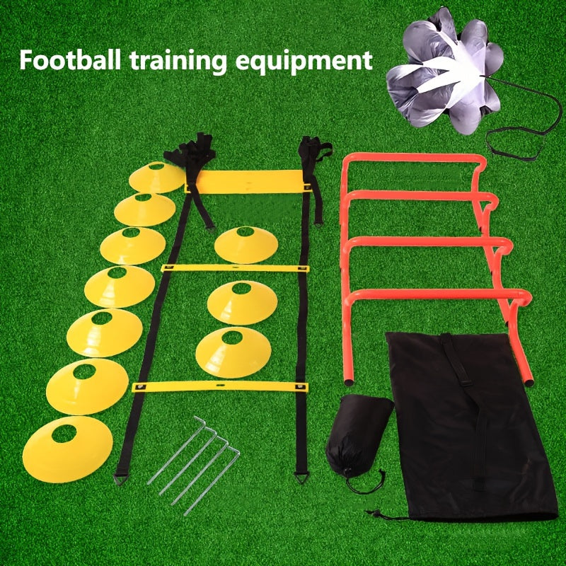 Agility Training Set for Football with Speed Ladder, Jump Rope & Hurdles - Cyprus