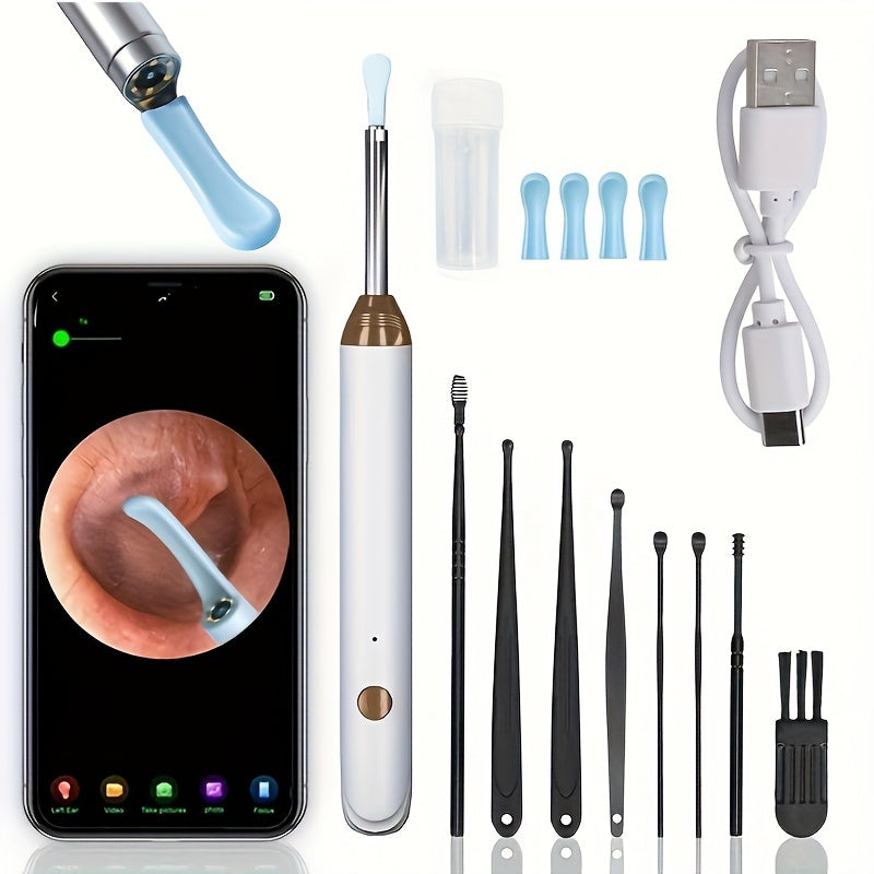 Ear Wax Removal Tool With Camera & 8 Pcs Ear Set - Cyprus