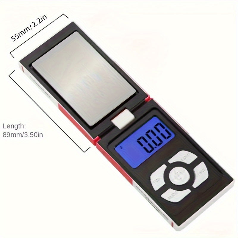 200G/0.01G Portable Pocket Scale - Backlit, Ideal for Jewelry & Office Use - Cyprus