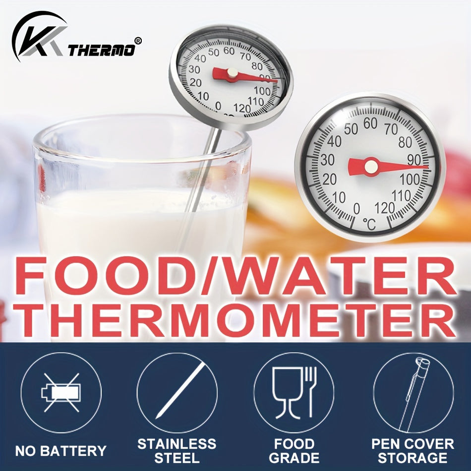 KT Thermo Wireless Food Thermometer - Stainless Steel, No Battery Needed - Cyprus