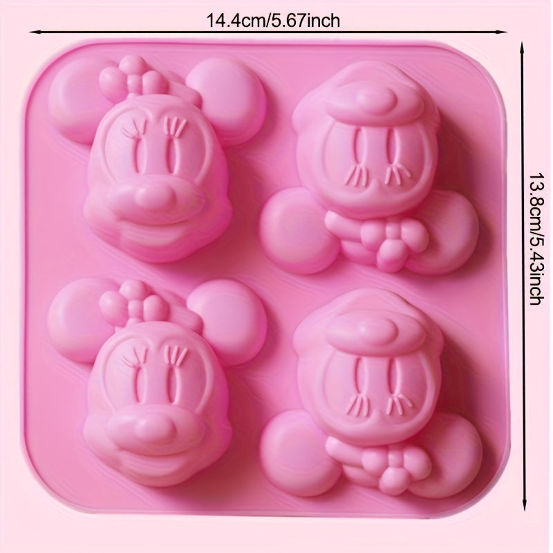 Stitch Mickey Minnie Silicone Chocolate Mold - Κύπρος