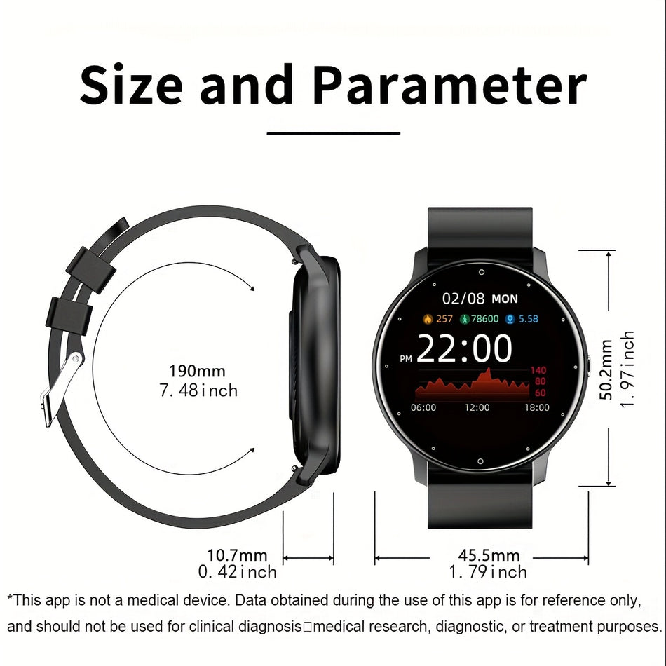 LIGE Men's Sport Multifunction Smartwatch For Android IOS - Cyprus