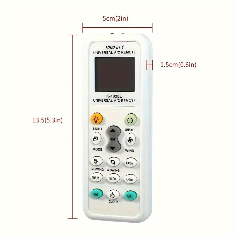 Effortless Energy-Saving A/C Control Remote - Compatible with 18 Devices - Cyprus