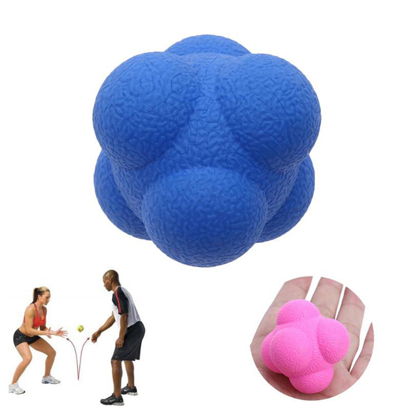 Hexagonal Silicone Reaction Ball for Agility & Reflex Training - Cyprus