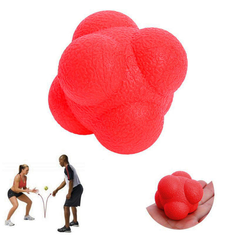 Hexagonal Silicone Reaction Ball for Agility & Reflex Training - Cyprus