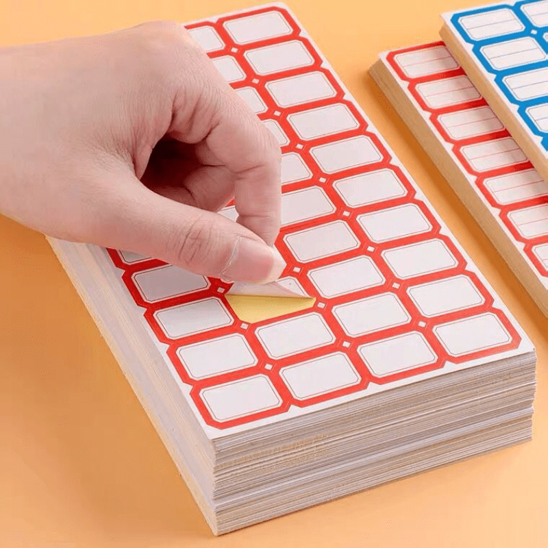 🔵 Self-Adhesive Label Stickers for Easy Marking - 500 Pcs - Cyprus