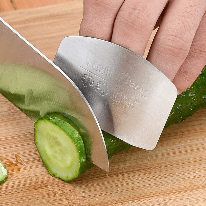 Stainless Steel Finger Guard For Safe Slicing - Cyprus