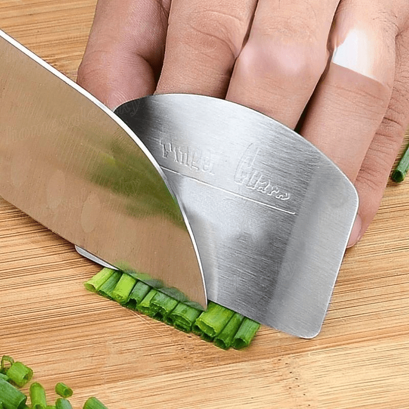 Stainless Steel Finger Guard For Safe Slicing - Cyprus