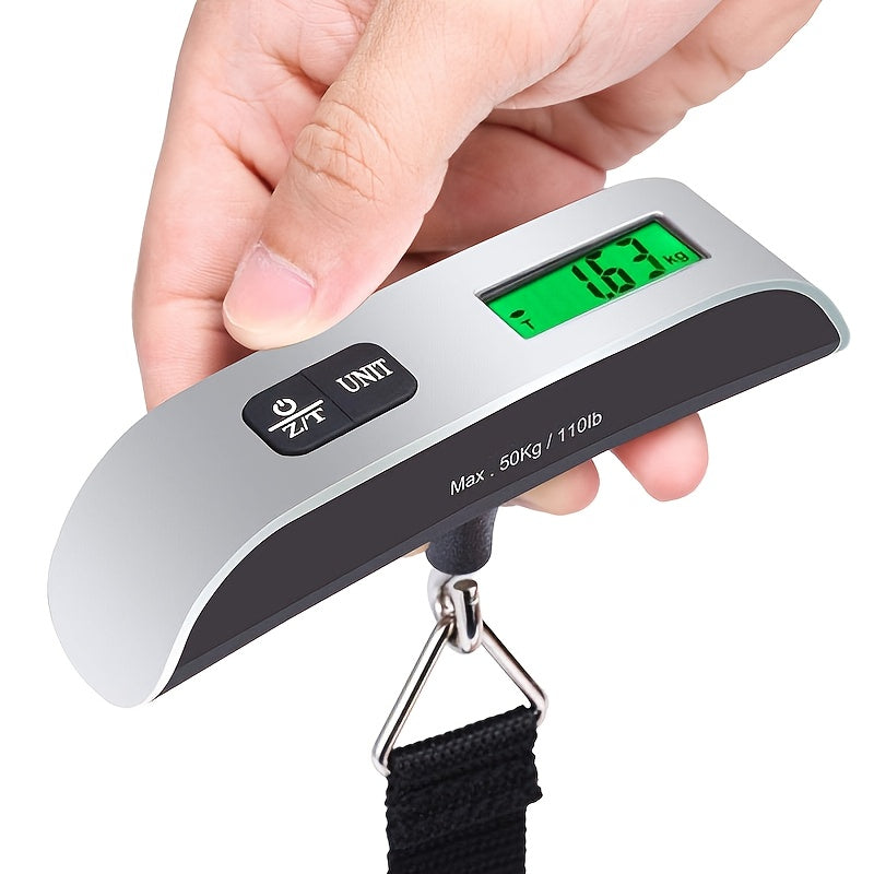 Digital Handheld Luggage Scale with Backlight LCD Display - Ensure Stress-Free Travel - Cyprus