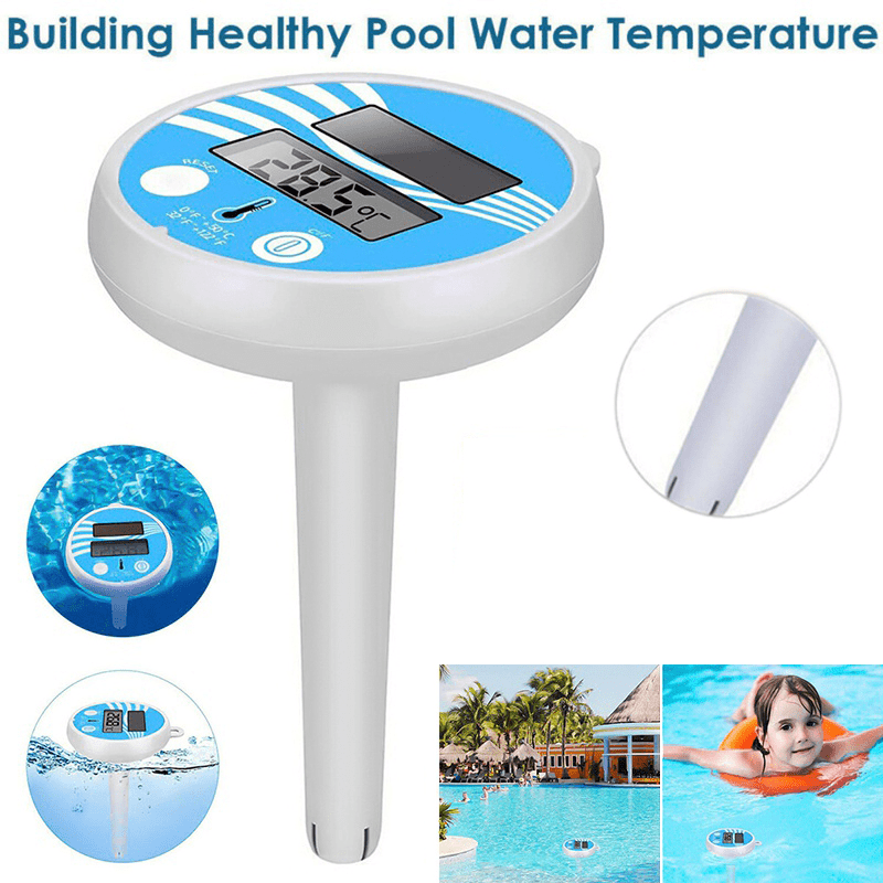 Digitales schwimmendes Thermometer mit zyperner Solarantrieb