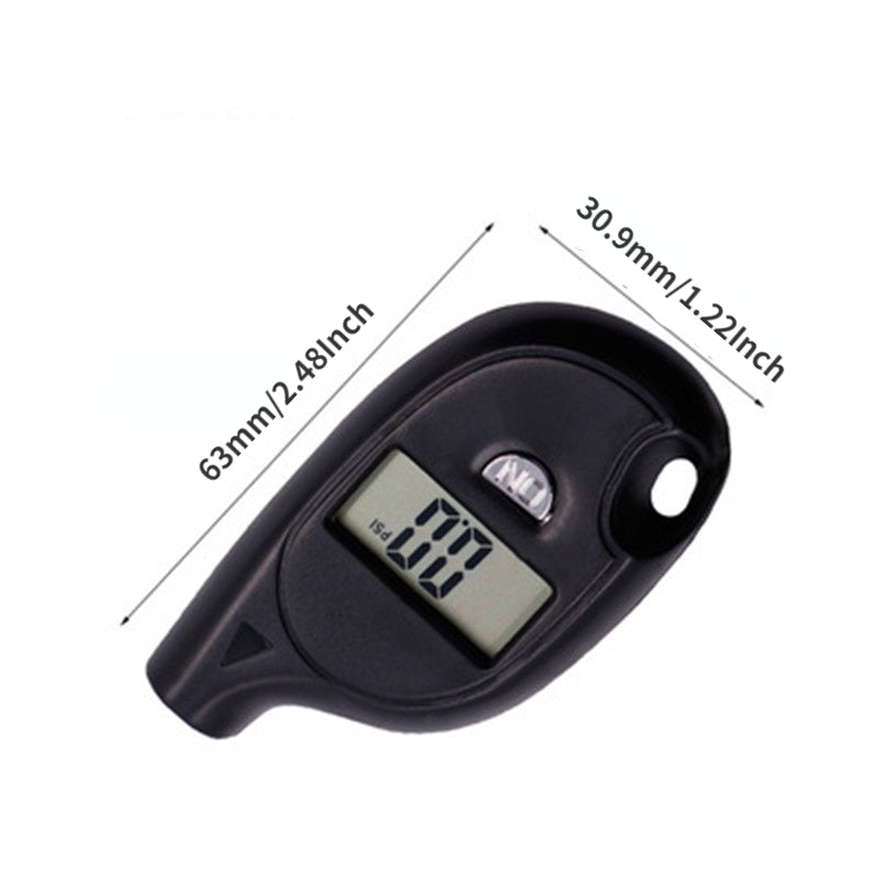 Digital LCD Tire Pressure Gauge for Cars and Motorcycles - Cyprus