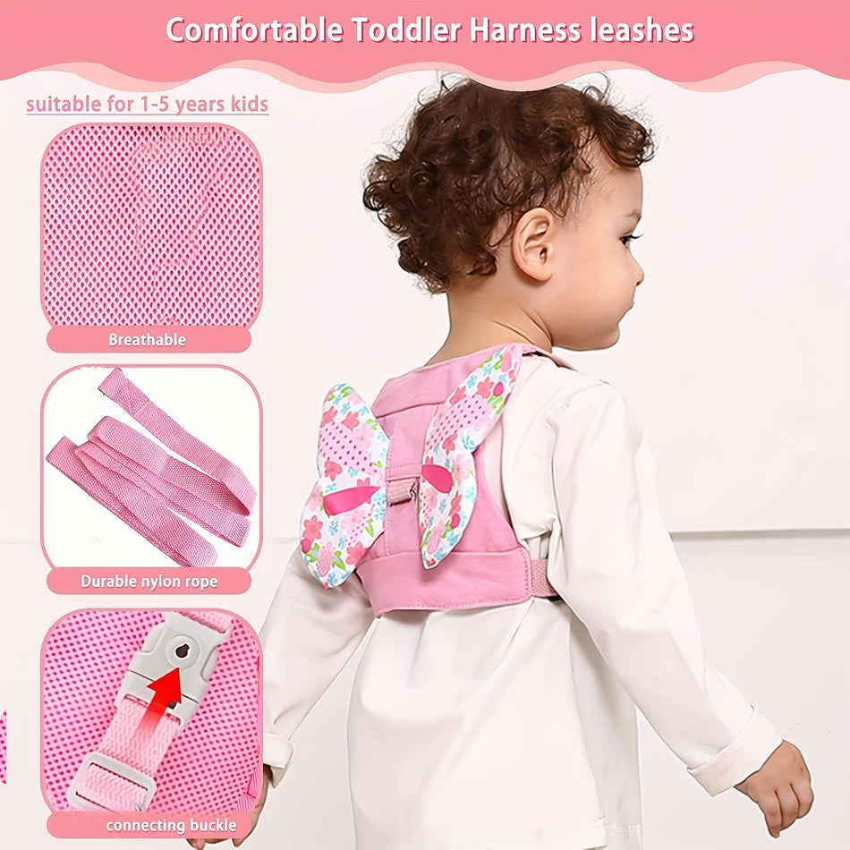 Girl With Butterfly Wings Safety Harness And Leash Set 🦋