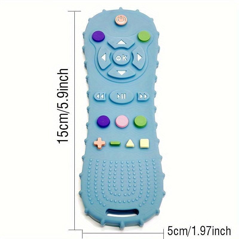 Silicone Baby Remote Control Teether - Food Grade, Great Gift for Various Occasions!