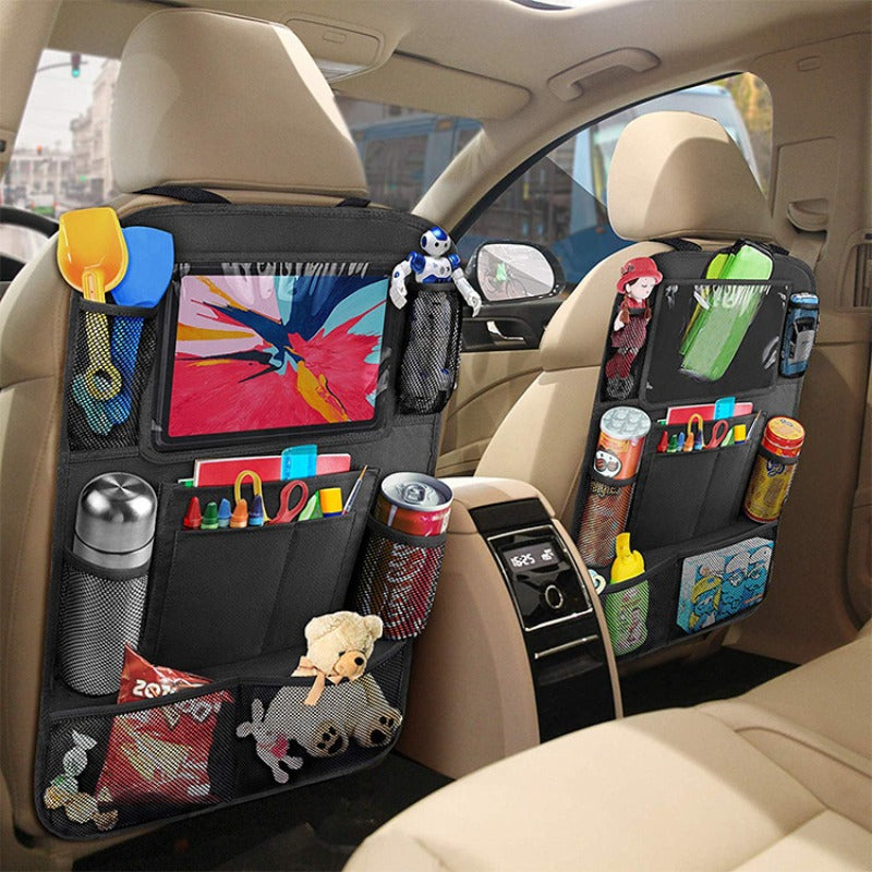 Car Backseat Organizer with Table Holder & Seat Back Protector 🚗