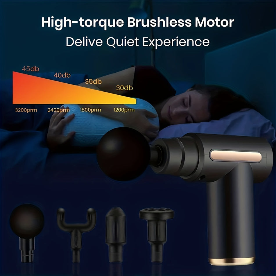 Powerful Deep Tissue Handheld Percussion Massager - Ultimate Relaxation and Rejuvenation - Cyprus