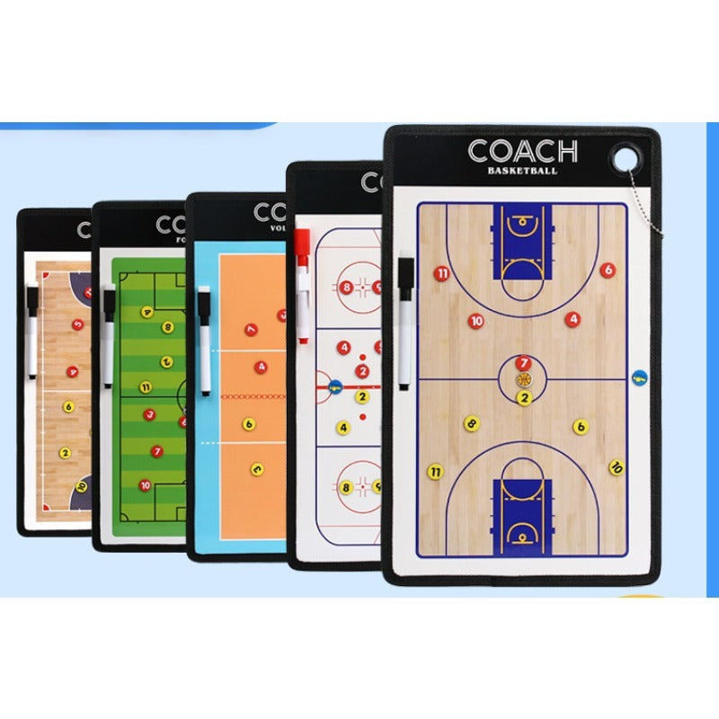 Dual-Sided Dry Erase Coaches Clipboard for Soccer, Volleyball & Football - Cyprus