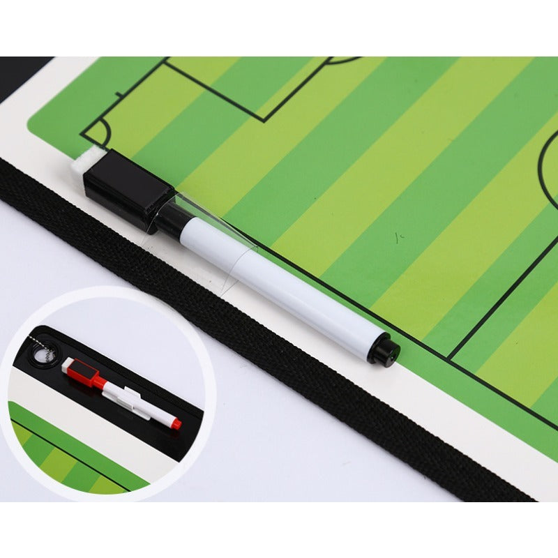 Dual-Sided Dry Erase Coaches Clipboard for Soccer, Volleyball & Football - Cyprus