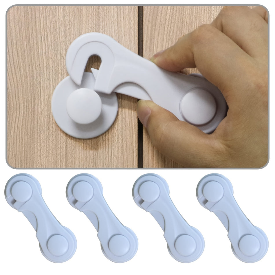 5pcs Verstellbare Baby-Sicherheitsschubladen für die Sicherheit zu Hause (leitfrei)