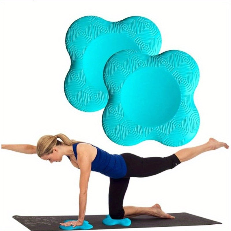 2pcs Thick Yoga Knee Mat Set | Ultimate Comfort & Support