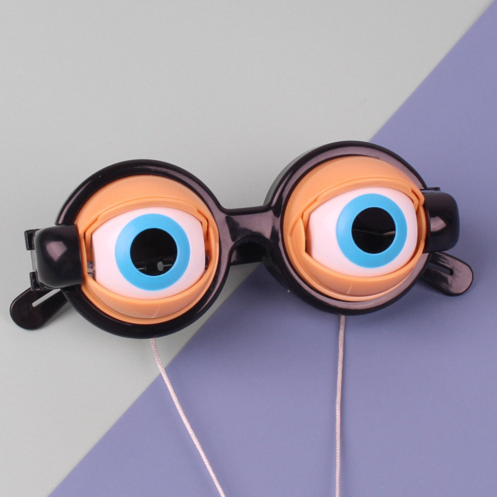 Crazy Eyes Plastic Novelty Glasses for Fun Pranks and Gifts InterCyprus