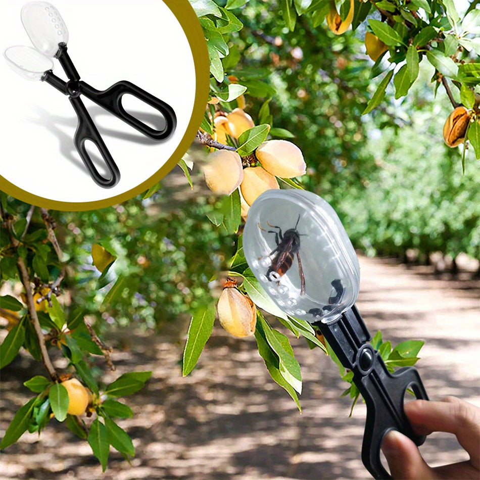 Portable Transparent Insect Catcher Scissor Clamp Tweezer - Cyprus