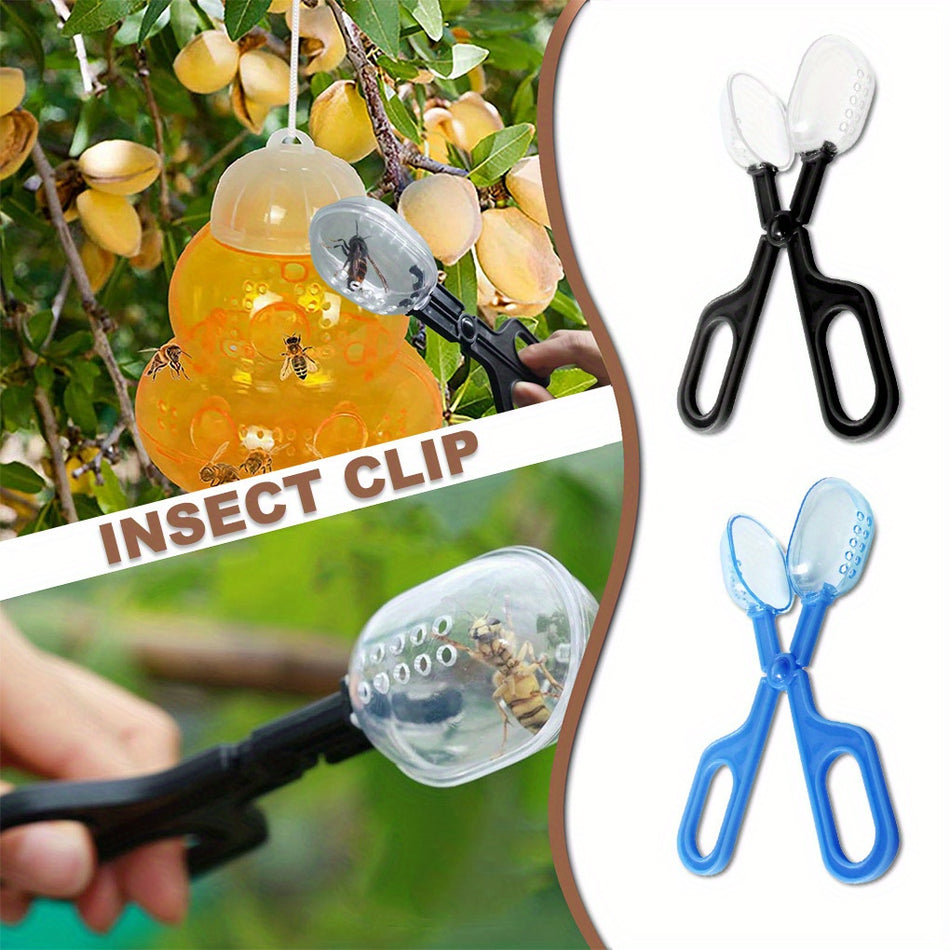 Portable Transparent Insect Catcher Scissor Clamp Tweezer - Cyprus