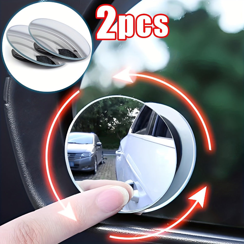 Adjustable Blind Spot Car Mirrors - Set of 2 - Cyprus