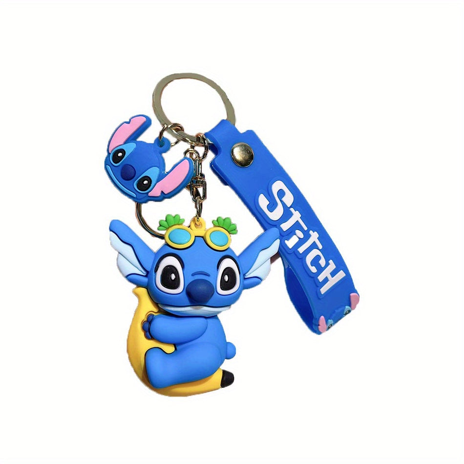 Stitch Banana Split Keychain - Whimsical Delight - Cyprus