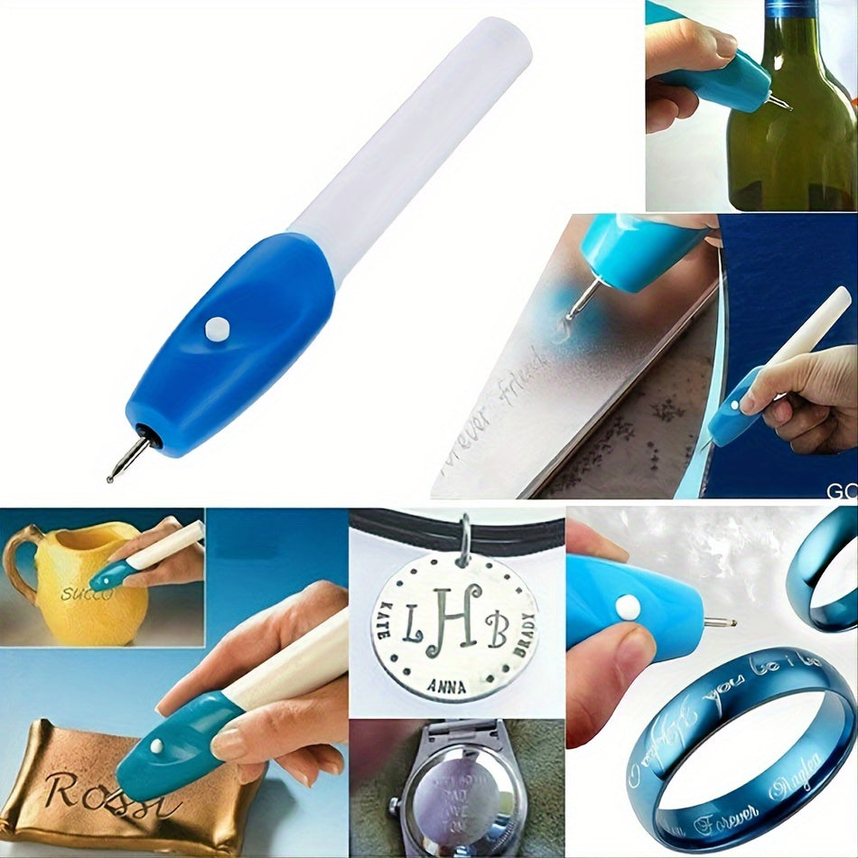 Mini Electric Engraving Pen - Cordless Precision Etching Carving Tool - Cyprus