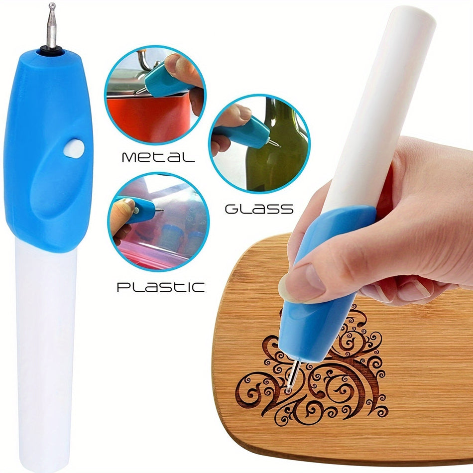 Mini Electric Engraving Pen - Cordless Precision Etching Carving Tool - Cyprus