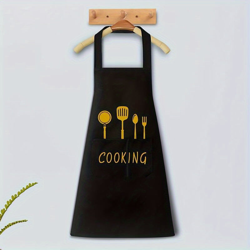 Cyprus Waterproof Cooking Apron with Pockets